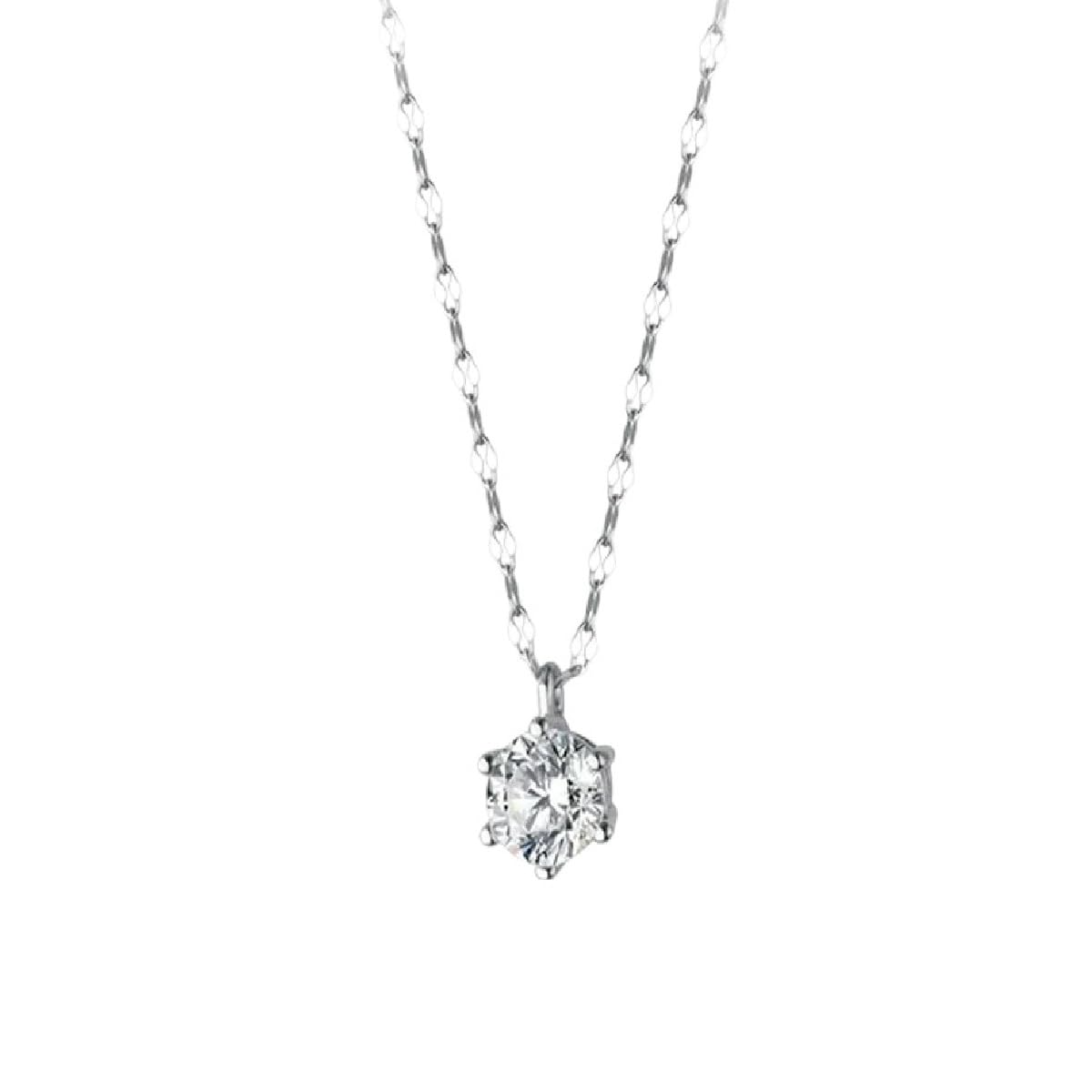 Pendentif géométrique en argent 925 contre le ternissement collier classique - 7