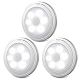 (4 PCS) SOAIY 0.5W LED Night Light Lamp with Automatic Dusk to Dawn Sensor Night Light, Baby Kids Bedroom Hallway Night Light as Guide Light to Find Way in Darkness, Wall Night Light Plug In (White)