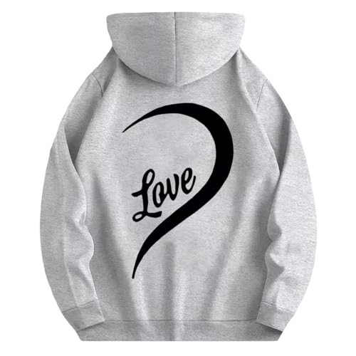 Image of Generisch Mens Soft Micro Fleece Outdoor Activities Hoodie with Kangaroo Pocket and Adjustable Drawstring Ideal for Hiking Camping, Light grey, M