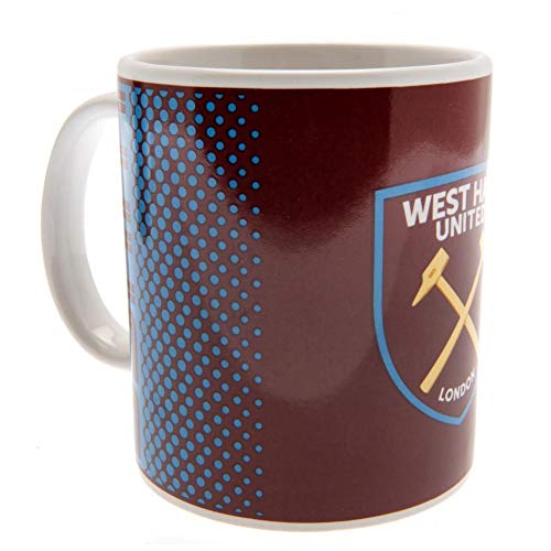Image of West Ham United FC Fade Mug (One Size) (Claret)