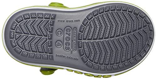 Crocs Unisex-Child Bayaband Sandals, Charcoal, 9 Toddler #TOP3