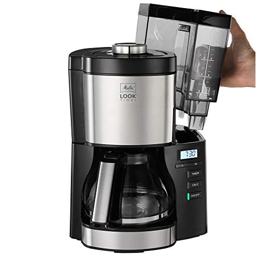 Melitta Look V Timer Filter-Kaffeemaschine, Kunststoff, 1.25 liters – Bild 3