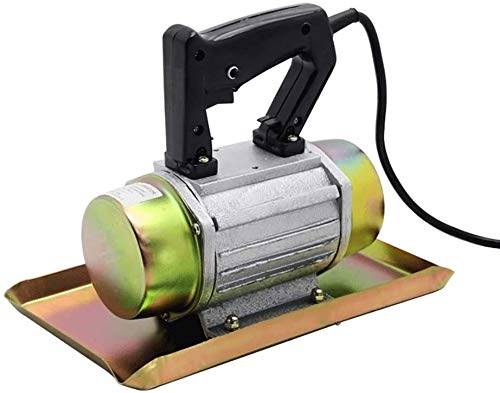 YJINGRUI Concrete Vibrator 110V 250W Hand-held Concrete Cement Vibrating Machine Domestic Flat Plate Trowel 2840 VPM