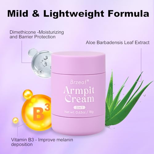 Brzeaf desodorante antitranspirante crema 3 en 1 miniatura 5