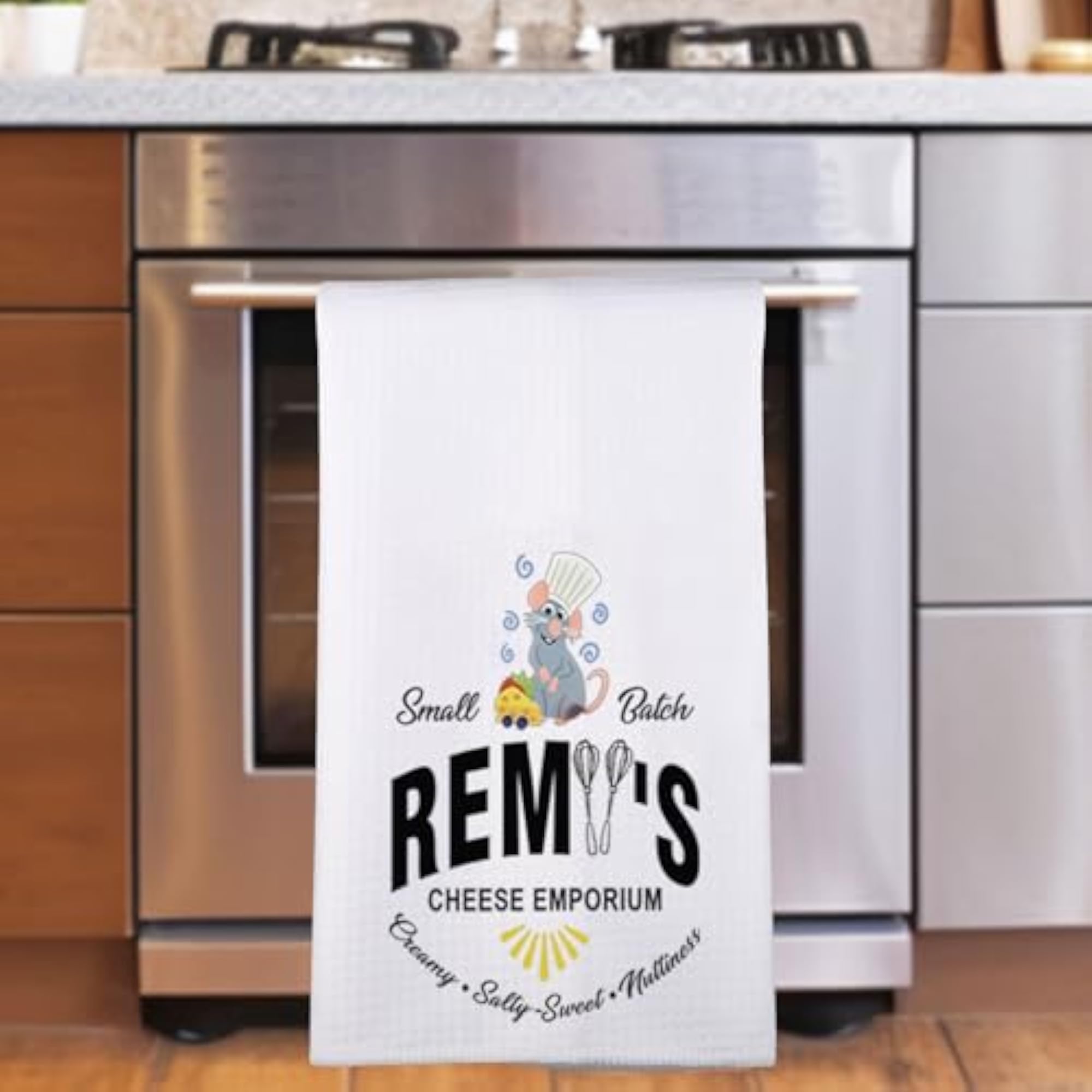 Remy Kitchen Towels, Chef Gift for Cooking Enthusiasts