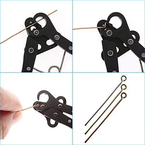 The Beadsmith 1-Step Combo Pack - 1.5Mm, 2.25Mm & 3Mm Looper Pliers - 24-18G Craft Wire - Instantly Create Consistent Loops For Rosaries, Earrings, Bracelets, Necklaces & Wire Jewelry In One Step #TOP4