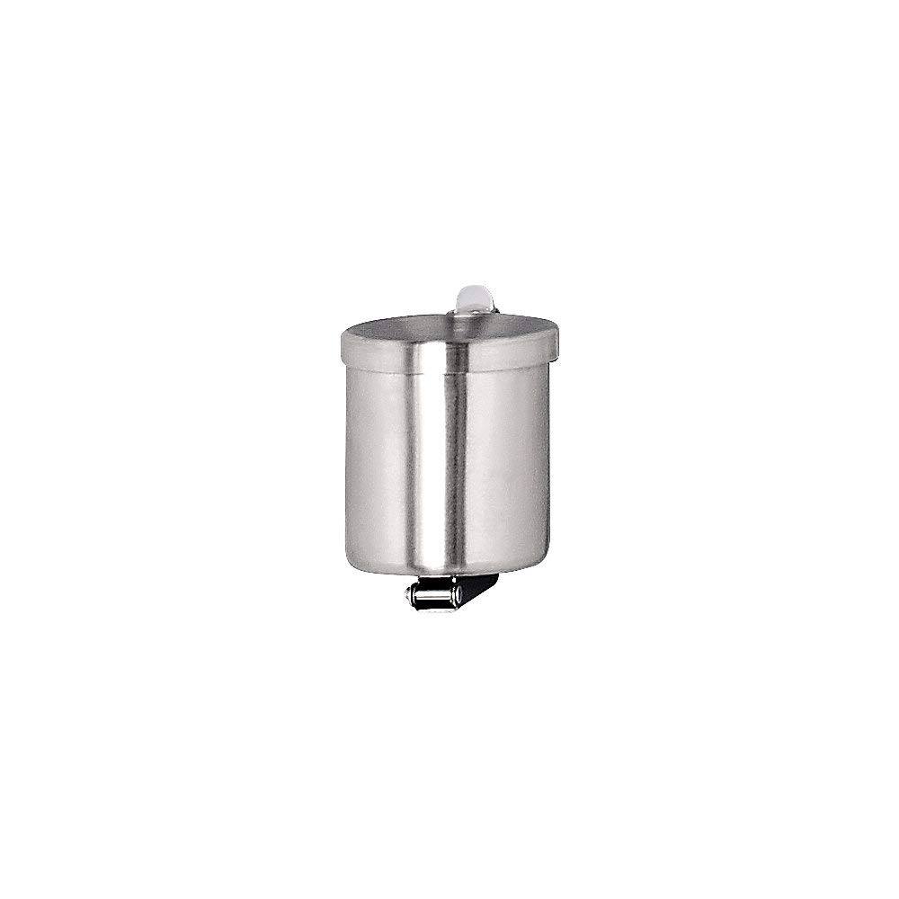 Kaiser + Kraft Cenicero de pared | Autoextinguible, 0,6 l, acero inoxidable, altura 100 mm