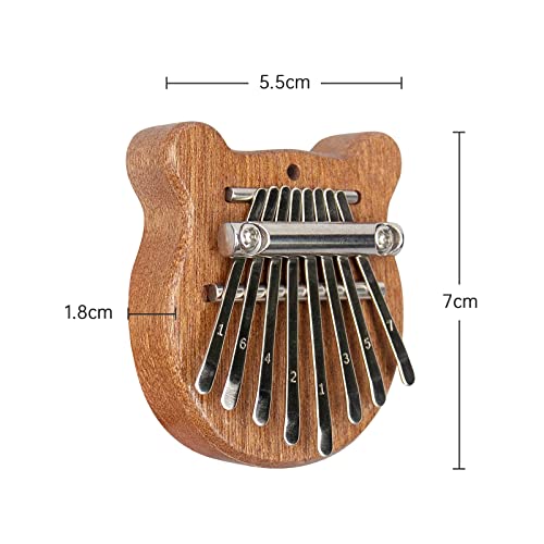 Mini Kalimba Pouce Piano Portable Poche Pouce Piano pour Enfants Cadeau Exquis Bois Massif Doigt Piano Portable Marimba… - Les Beatles, Paul McCartney, John Lennon, RIngo Starr, George Harrison Mini Kalimba Pouce Piano Portable Poche Pouce Piano pour Enfants Cadeau Exquis Bois Massif Doigt Piano Portable Marimba… – Image 3