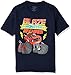Nickelodeon boys Blaze & the Monster Machines Rev Up Short Sleeve Tee Maternity Blouse, Navy, Small US