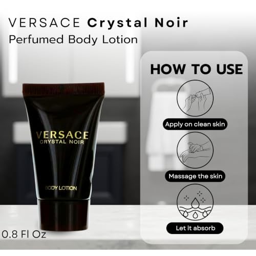 Versace Crystal Noir Perfume for Women Mini EDT 3 Piece Gift Set - image 5