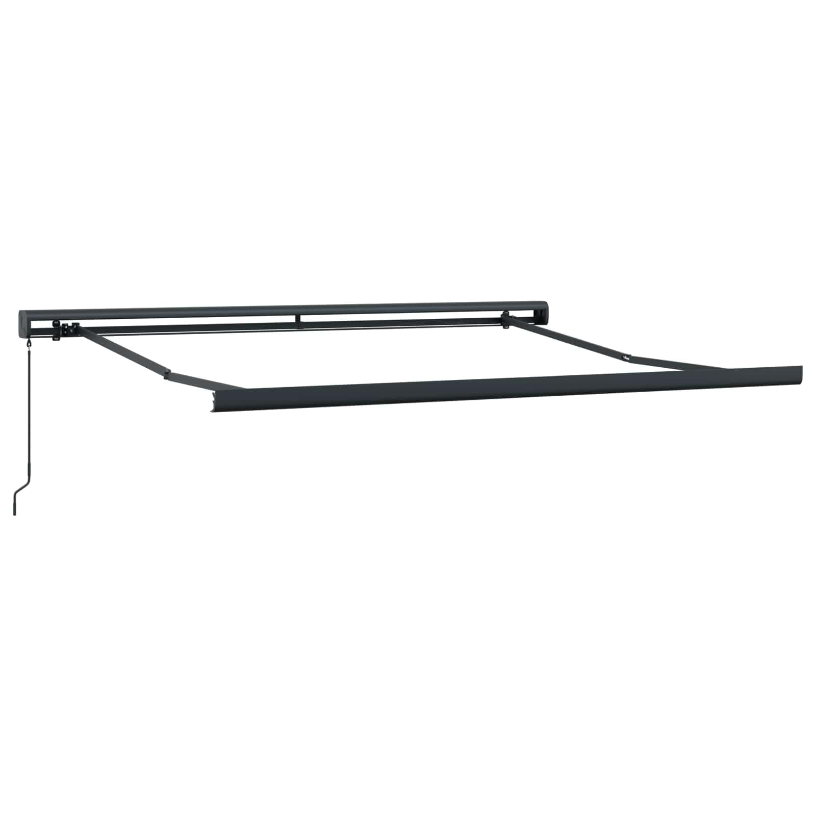 Toldo retráctil multicolor, 300 x 250 cm, tejido y metal, moderno, para balcón, terraza, jardín, robusto, ahorra espacio, para exteriores y trabajos de construcción