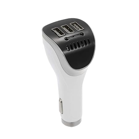 Homgee Multifunction Car USB Super Quick r with Digital Display Negative Ion Purifier Seat Belt Cutting Knife