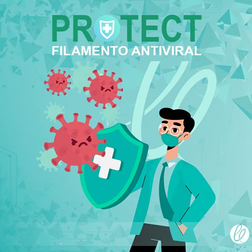 Filamento PLA Antiviral Protect para Impressora 3D 1,0kg 1,75mm