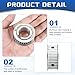 MECCANIXITY Timing Belt Pulley Aluminum Idler Pulley 28 Teeth 1