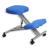 ergonomischer Hocker für eine optimale Sitzhaltung ohne Rückenschmerzen, bequem gepolstert