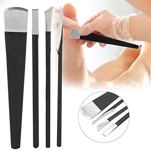 Professional pedicure knife kits, professional callus planer blades made of stainless steel callus remover, pedicure knife dead skin corn foot file rasp for pedicure foot care tools
