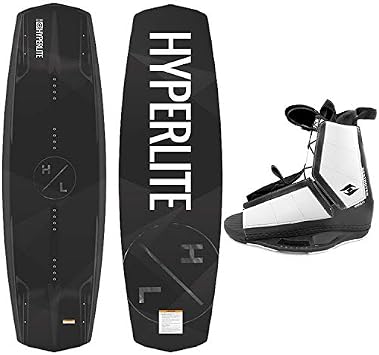 Hyperlite New Wakeboard Destroyer with Destroyer Wakeboard Bindings Fits Shoe Sizes 8-14!