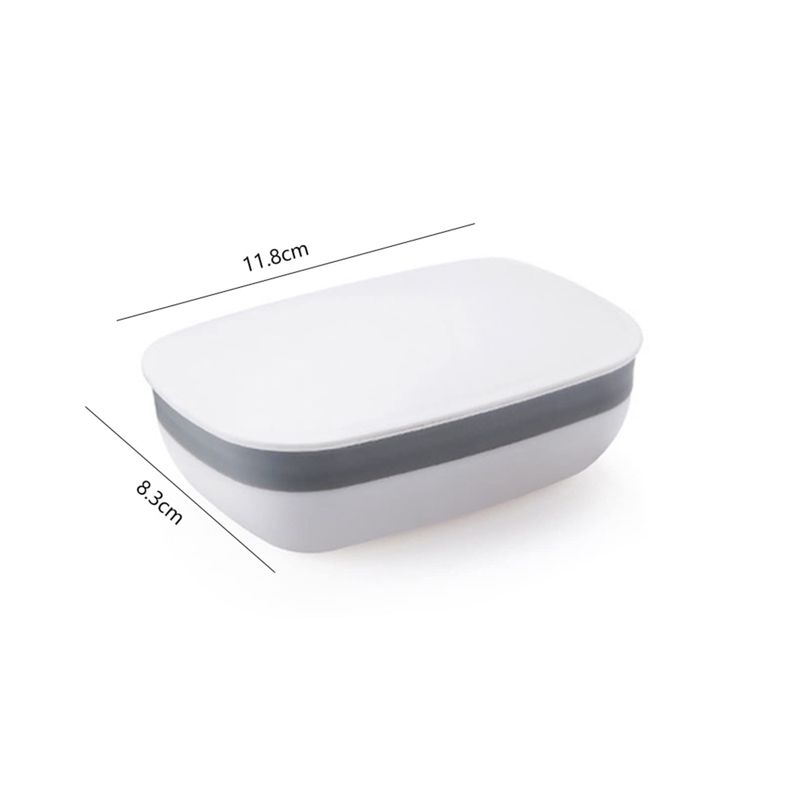 Caja de jabón portátil Impermeable sellada para jabonera de Viaje