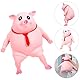 Schweine Quetschspielzeug, Kreatives Dekompressions Piggy, Squishy Squeeze Spielzeug, Stressspielzeug Schwein, Pig Fidget Toy, Stressbälle, Anti Stress Spielzeug für Erwachsene und Kinder