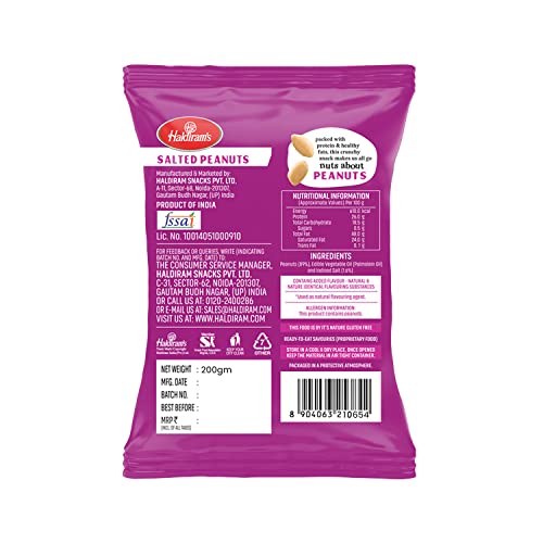 Haldiram's Classic Salted Peanuts 200g