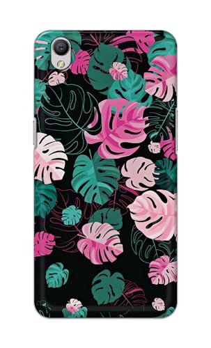 Image of Printed Hard Back Cover for Oppo A37 (2016) Back Cover (Seamless Leaves) -190724(EA)