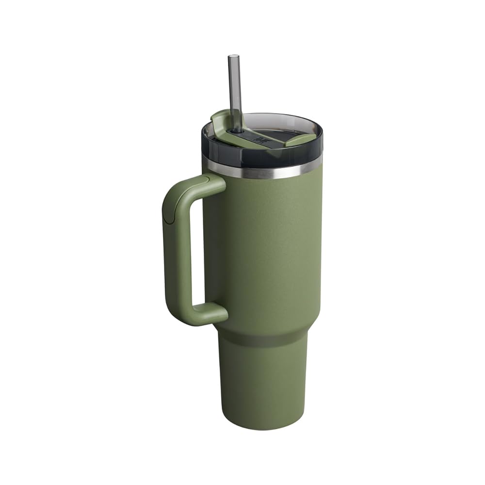 STANLEY Quencher Thermos Tumbler mit Strohhalm 1,18 L - Getrocknetes Grenen