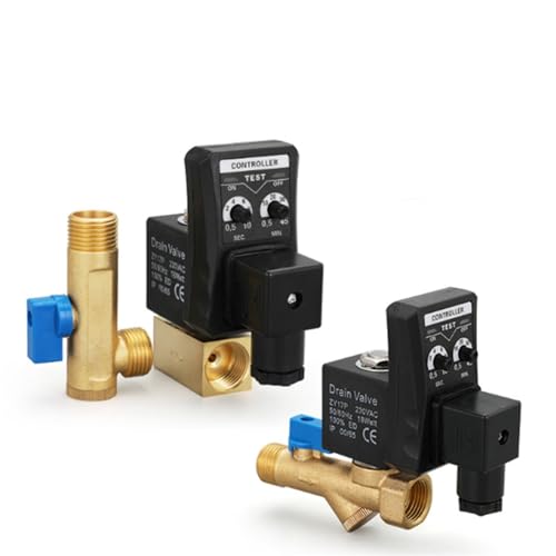 Électrovanne de vidange automatique 1/2 évacuation eau compresseur - 4