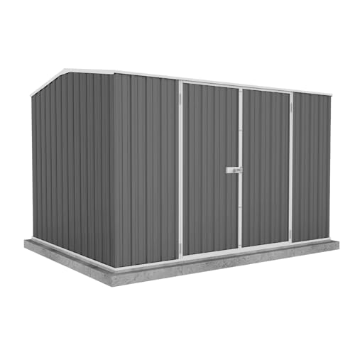 Absco Premier Storage Sheds, 10'x7' Metal Garage, DIY Backyard Shed,
