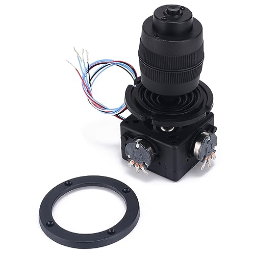 DKSIYSY Electronic 4-Axis Joystick Potentiometer Button for JH-D400B-M4 10K 4D Controller with Wire for Industrial