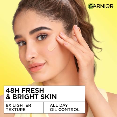 Garnier Fresh & Bright Vitamin C Gel Face Moisturizer, 45ml - Image 5
