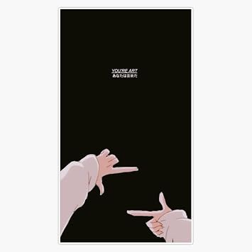 Anime Aesthetic Art Sticker Vinyl Waterproof Sticker Decal Car Laptop Wall Window Bumper Sticker 5"