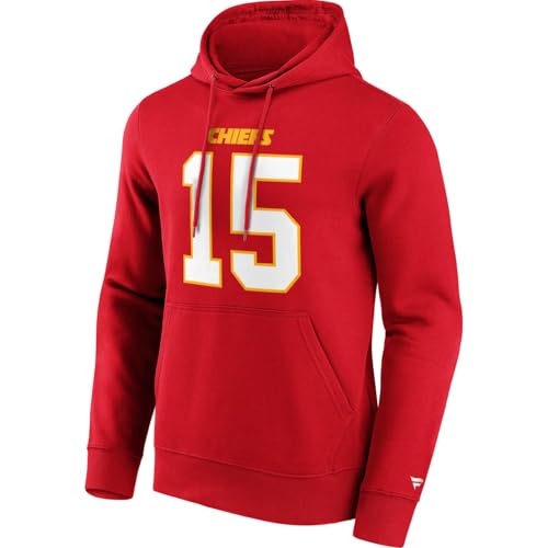 Fanatics NFL Kansas City Chiefs Hoodie Herren Kapuzenpullover rot (XL, rot)