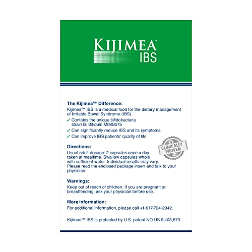 Kijimea Ibs, Medical Food For The Dietary Management Of Irritable Bowel Syndrome 56 Capsules #TOP1