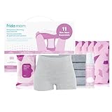 Frida Mom 11pc Postpartum Essentials Kit Gift Set, Hospital Bag Must Haves for New Mom, Includes 4 Disposable Postpartum Underwear, 4 Ice Maxi Pads, Perineal Healing Foam & 24 Pad Liners