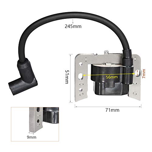 Videopup Solid State Ignition Coil Module & Plug Compatible With Tecumseh H-30 Hsk600 To Hsk635 Lev80 To 120 Lv148 To Lv195 Ovrm60 To 120 Th098Sa Vsk90 Replace 34443A 34443B 34443C 34443D 34443 #TOP1