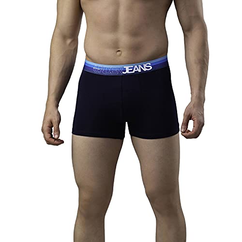 Image of Underjeans Men Cotton Blend Trunk - Pack of 2