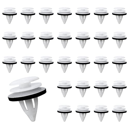 wocpvm 30 Pcs Clip de Garniture de Porte,Agrafe de Panneau,Universal Retenue Vehicle Clips,aux bottes de voiture, aux portes intérieures, aux panneaux de garniture