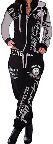 Womens Sweatsuits 2 Piece Hoodie Tracksuit Sets Casual Comfy Jogging Suits for Women