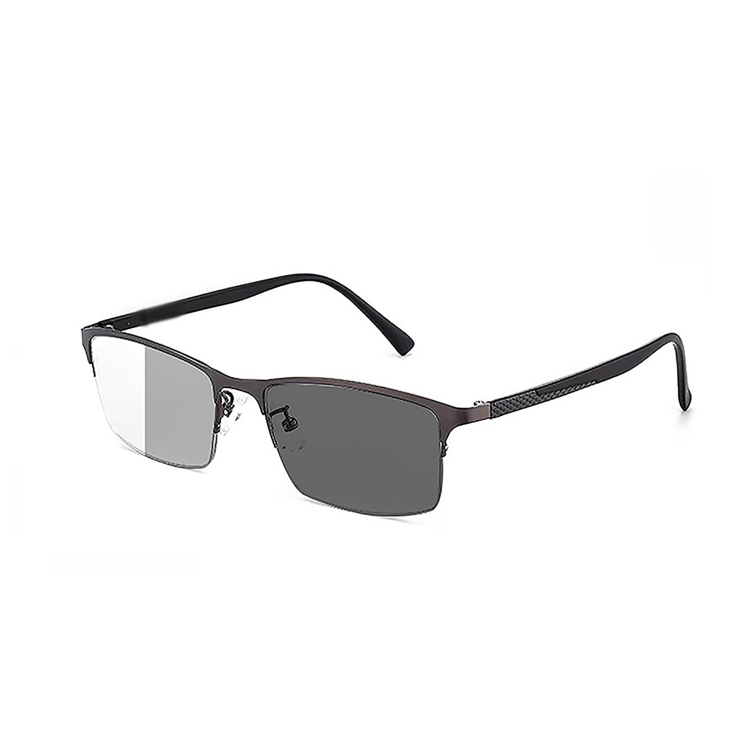 Intelligente zoom Brille, photochrome Lesebrille für Altersweitsichtigkeit, klassisch Rechteckige Sonnenbrille für Herren