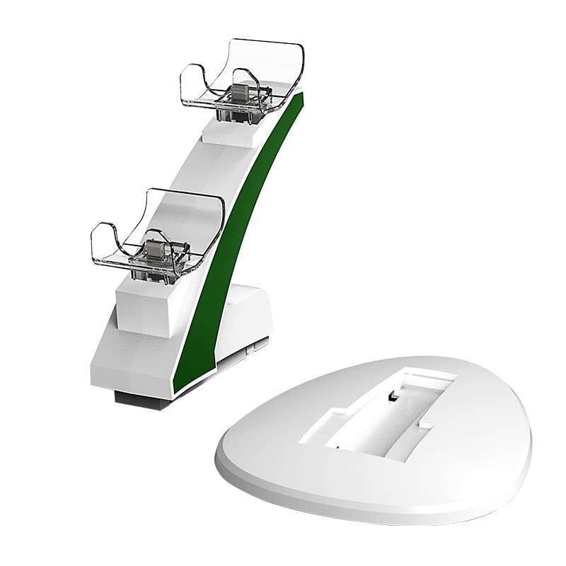 Dock di Ricarica Wireless per Doppio Controller per Aeromodelli, Doppio Supporto per Controller con Base di Ricarica Rapida, per Un'Esperienza di Gioco Migliorata