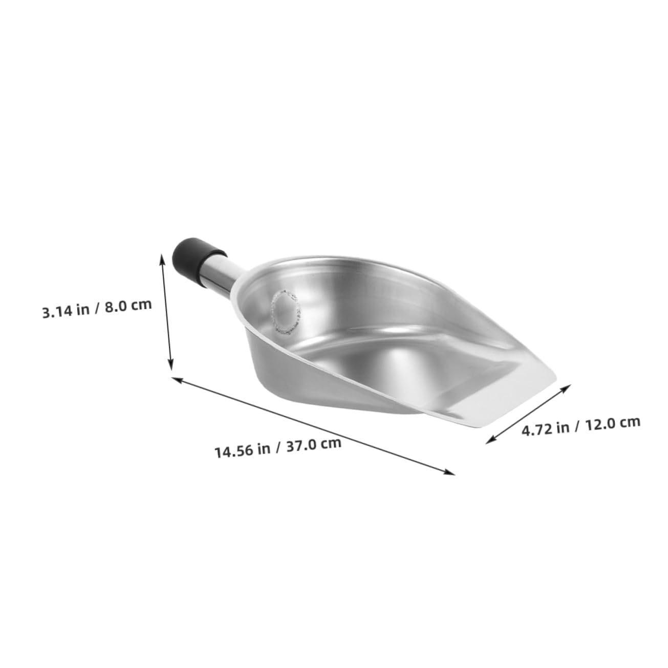 CHILDWEET Dustpan Garbage Shovel Cleaning Shovel The Offering Hand Held Broom Broomstick Floor Scrubber Industrial Dust Pans Pet Creative Trash Shovel Portable Garbage Shovel Stainless Steel