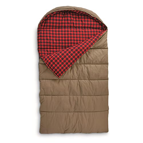 Guide Gear Canvas Hunter 0-Degree Double Sleeping Bag for Adults...