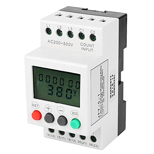 Relais de moniteur de tension avec protection surtension LCD