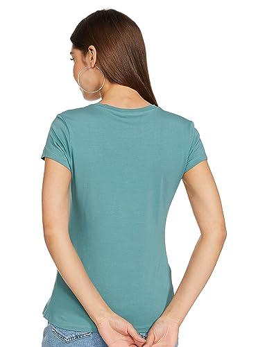 Image of Lyra Women's Cotton Regular Fit T-Shirt