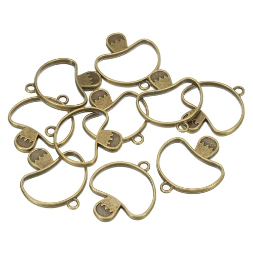Pendentifs champignon à dos ouvert pour réussir vos inclusions de résine