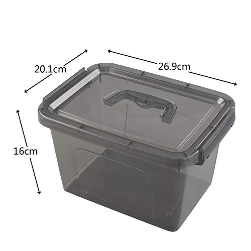 Uumitty Scatola portaoggetti piccola in plastica