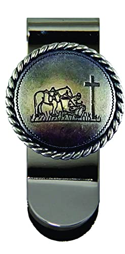 Cowboy Church Praying Cowboy Money Clip