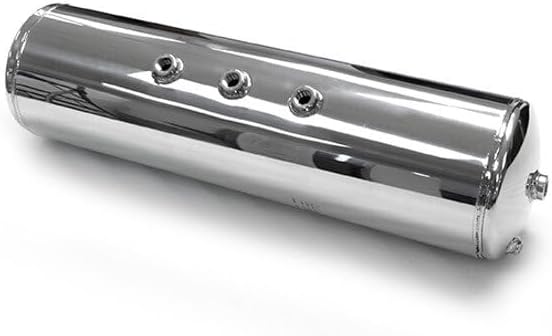 Technical Precision Replacement for Peterbilt 375 Year 1994 Polished Aluminum 8 INCH Diameter AIR Tank