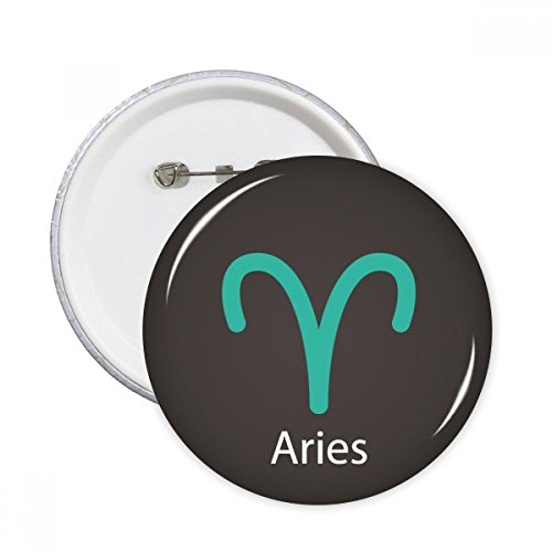 Mars Avril Bélier Constellation motifs broches rondes, pin's badge bouton décoration veste