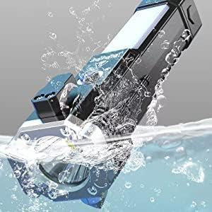 Image of Powerful LED Flashlight USB Rechargeable Waterproof Torch Lantern Built-in Battery for Camping Emergency Indoor Outdoor (Multicolor)
